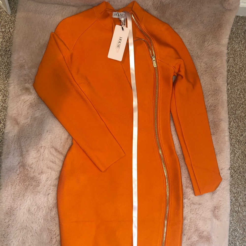 ORANGE HOUSE OF CB DRESS